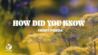 How Did You Know - Chiqui Pineda (Official Lyric Video) by Vicor Music 243 views 1 day ago 5 minutes, 41 seconds