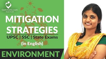 Mitigation Strategies | Environment & Ecology | Shankar IAS Book | In English | UPSC | GetintoIAS
