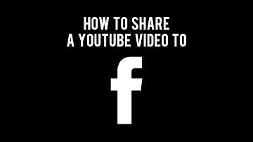HOW TO SHARE A YOUTUBE VIDEO TO FACEBOOK