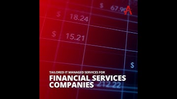 Tailored IT Managed Services for Financial Services Companies
