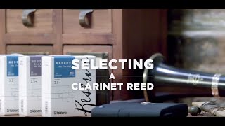 D'Addario Core: How to Select a Clarinet Reed