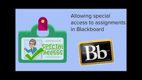How to modify or extend assignment due dates for individual students in Blackboard.