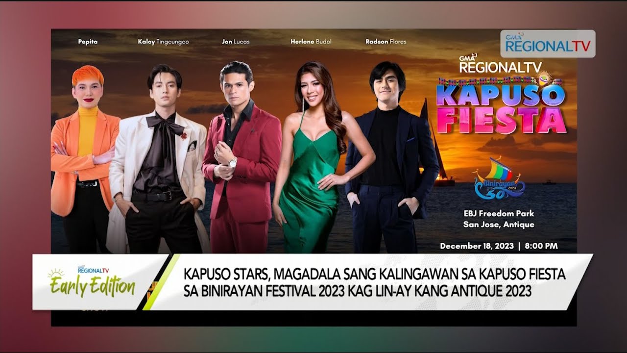 GMA Regional TV Early Edition: Kasadya Upod sa Kapuso Stars sa ...