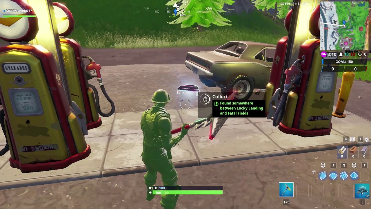 Found Somewhere Between Lucky Landing and Fatal Fields - Fortbyte 63