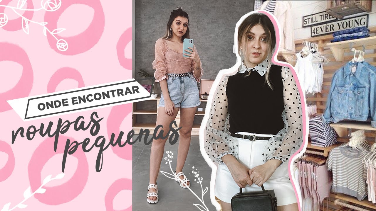 roupas para mulheres pequenas