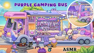 Purple Camping Bus Asmr Avatar World Housebuilt Update