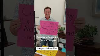 Questions people ask divorce and family family lawyers.