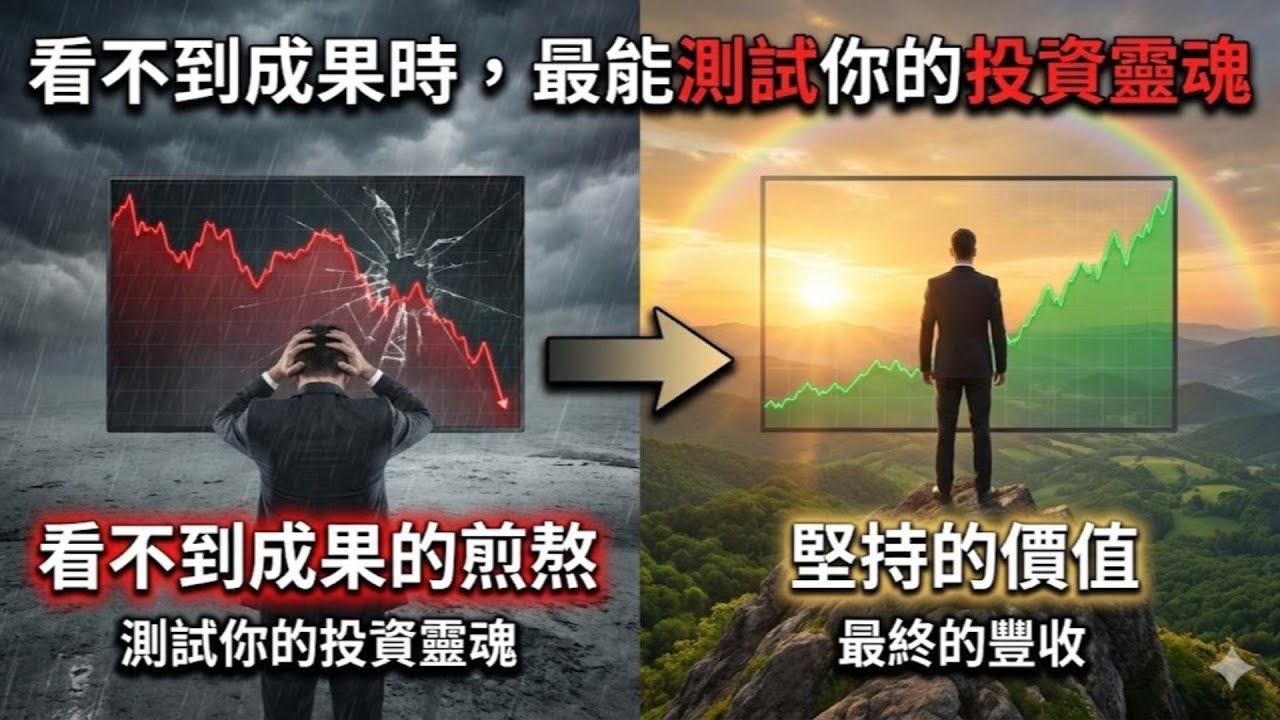 《複利的魔法：普通人的翻身公式》系列【第二十八集】「看不到成果時，最能測試你的投資靈魂」
