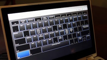 Interactive Keyboard Overlay in Chrome OS on Chromebook