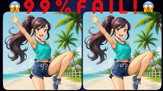 Can you find all 3 differences ONLY TOP 1% SUCCEED.No.726-730 #findthedifference #anime #cute