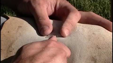 Flint Knapping Agate With Traditional Tools and Techniques Part 3