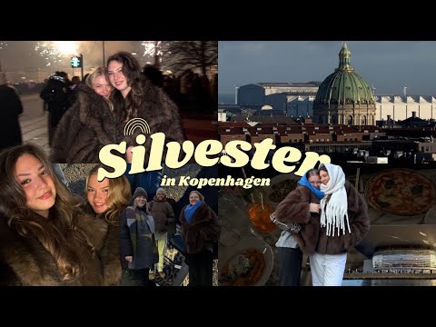 Stranded in Denmark & ​​4 hours late?!😱😭 New Year's Eve VLOG in Copenhagen🥳