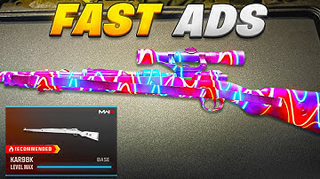 the *FASTEST* KAR98 in WARZONE 3! 😍 (Best KAR98K Class Setup) - MW3