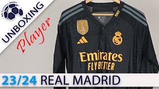Real Madrid Third Jersey (Long Sleeve) 23/24 Bellingham (Kitgg) Player Version Unboxing Review