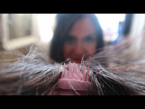 💤  brossage de cheveux et MASSAGE crânien pour t’aider à dormir (sans musique)
