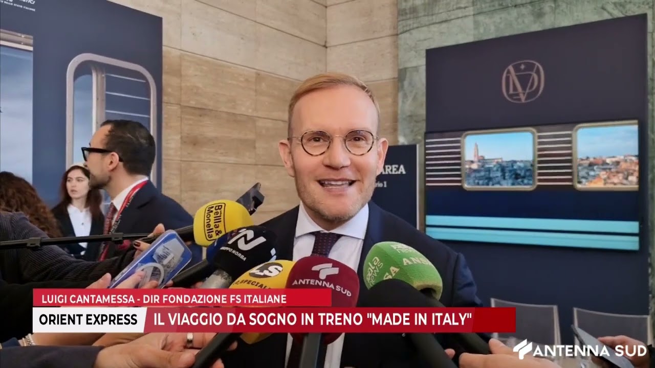 03 APRILE 2025 - ORIENT EXPRESS, IL VIAGGIO DA SOGNO IN TRENO MADE IN ITALY