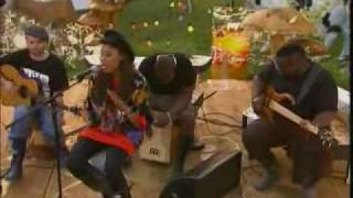 VV Brown Acoustic version of Shark in the Water at Glasto