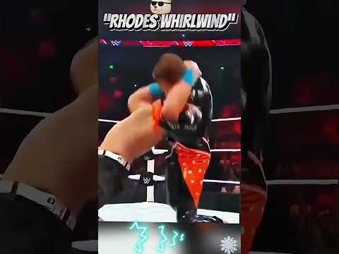 The Nightmare Of The Competitors The Finishing Move Rhodes Whirlwind Wwe Codyrhodes Wweraw 