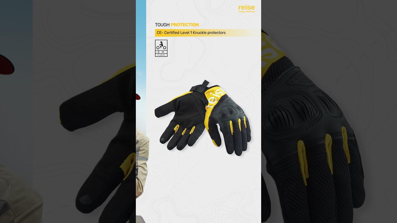 Reise X Spidi | Nivo Mesh Tour Gloves | Product Overview