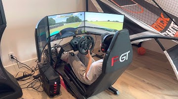 My review of the Next level racing F-GT cockpit with triple monitors