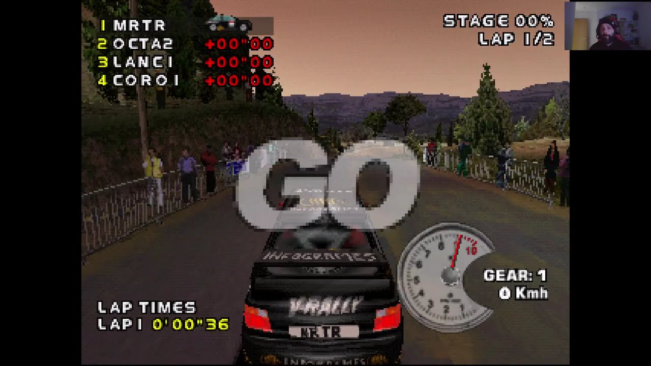 CLASICOS DE PS1 II V-RALLY 2 , A DESBLOQUEAR COCHES