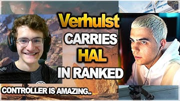 Verhulst carries TSM Imperialhal in Apex Predator 😱 Imperialhal watched verhulst!! ( apex legends )
