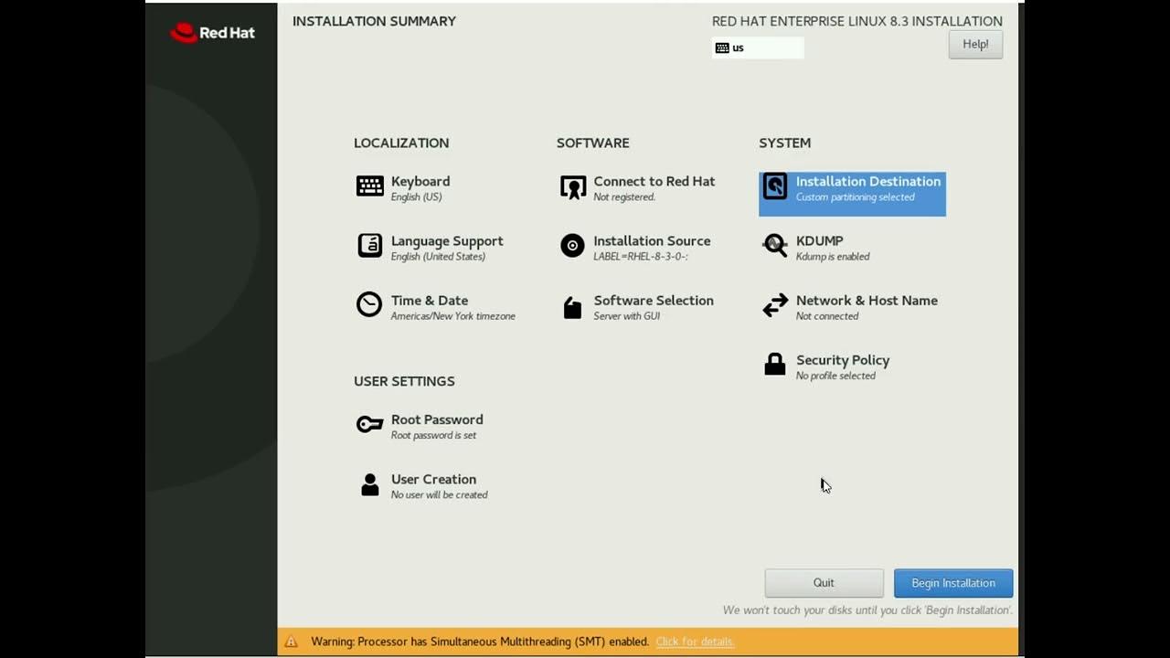 Red hat installation on dell poweredge r750 red hat installation with
