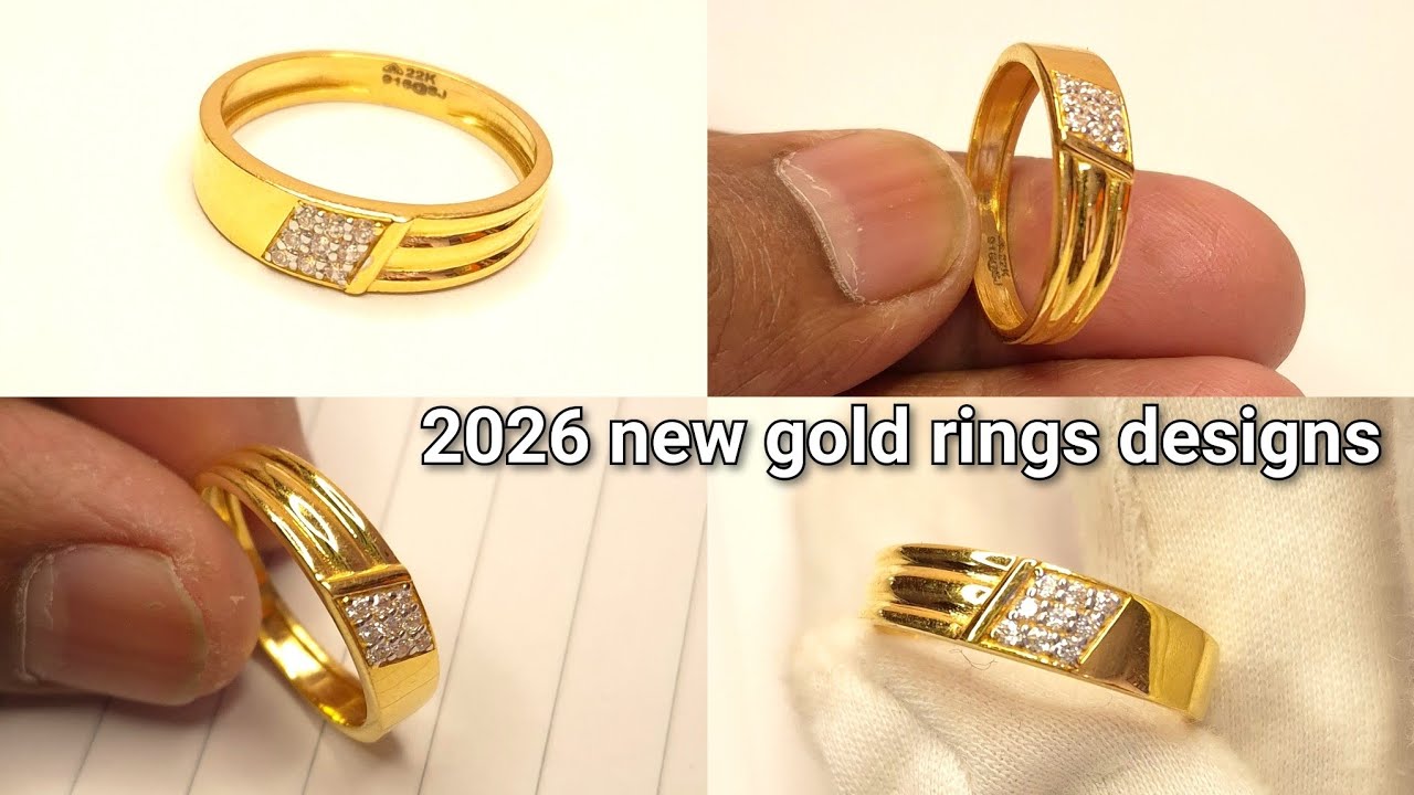 latest gold rings designs 2026 for women / beautiful gold ring designs for girls/ bridal gold rings