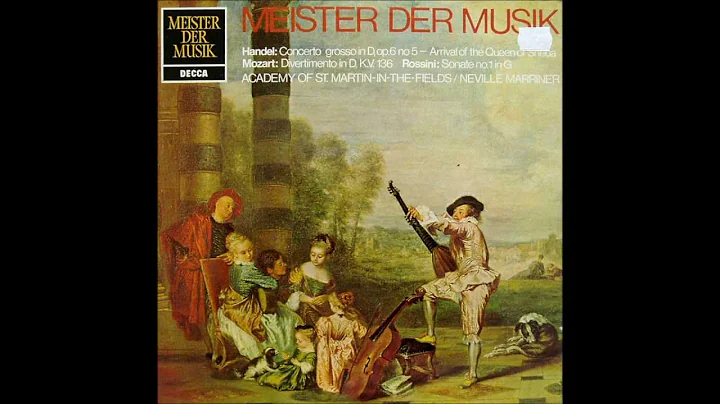 Sir Neville Marriner: Masters of Music (Hndel / Mo...