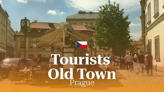 Tourists in Old Town - Prague, Czech Republic #prague #oldtown #czech