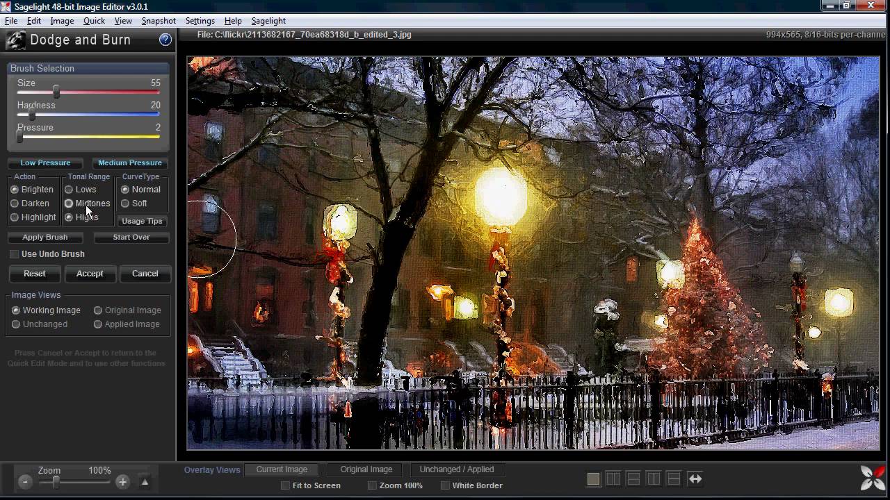 Thomas Kinkade-style Paintings in Sagelight Image Editor (Tutorial)