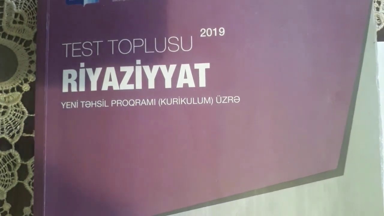 Test toplu.2019.Müeyyen inteqral.Nyuton-Leybnis düsturu.(1-74)