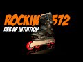 Aggressive wizard setup rockin 572 mounted on fr ufr ap intuition  rollerblading