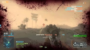 Crazy BF:Hardline Crossmap No scope!