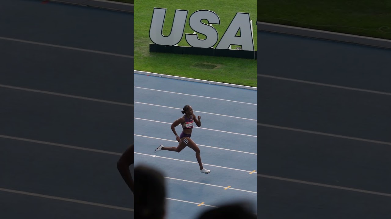 Melissa Jefferson-Wooden defended her women’s 200m title in a World No. 3 time of 21.69 😤🔥