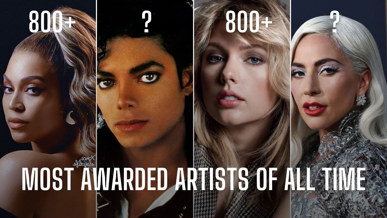 MOST AWARDED ARTISTS OF ALL TIME YouTube