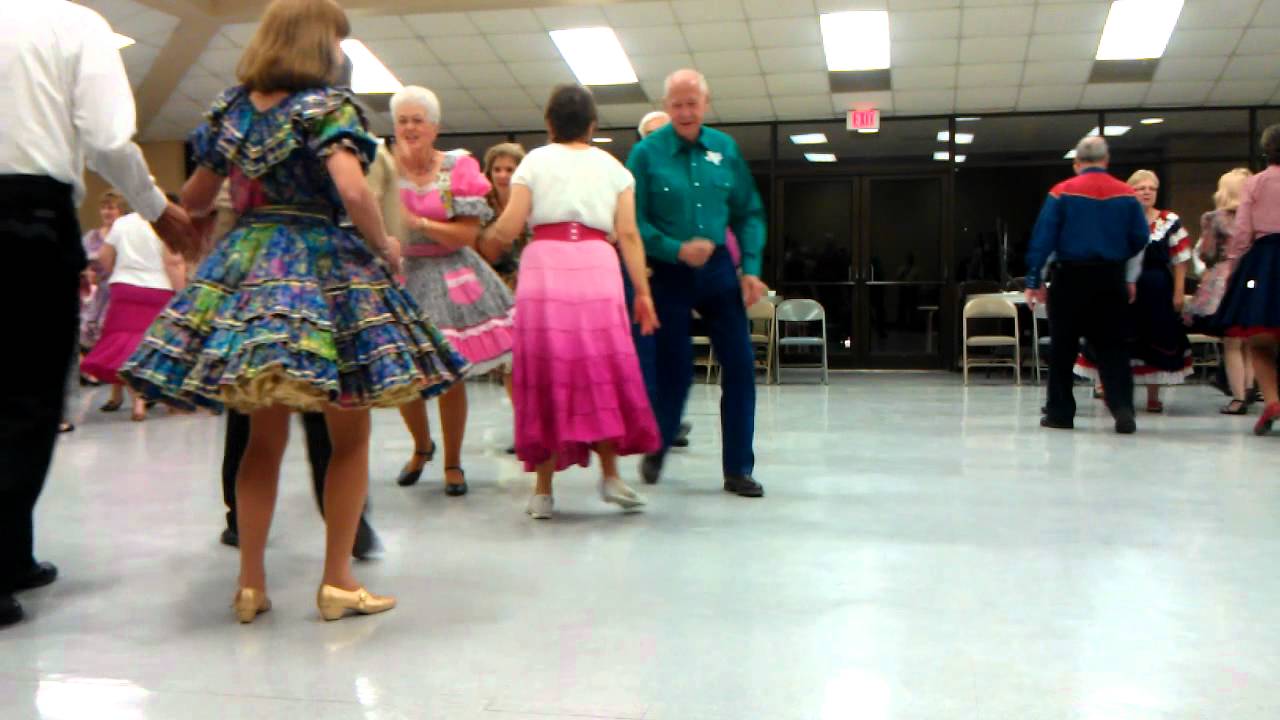 Square Dancing in The Woodlands, Texas with Tom Roper square dance caller VIDEO0104.3gp YouTube