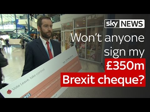 Broken promises: Won't anyone sign the £350m Brexit cheque?