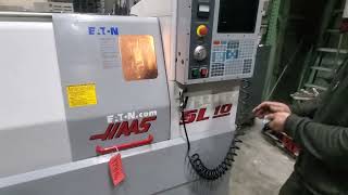 Haas SL-10 Lathe Operation