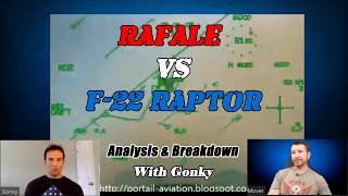 F22 vs Rafale HUD Footage Breakdown with Gonky