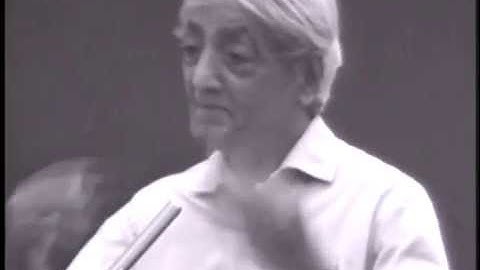 Is there an absolute certainty? | J. Krishnamurti
