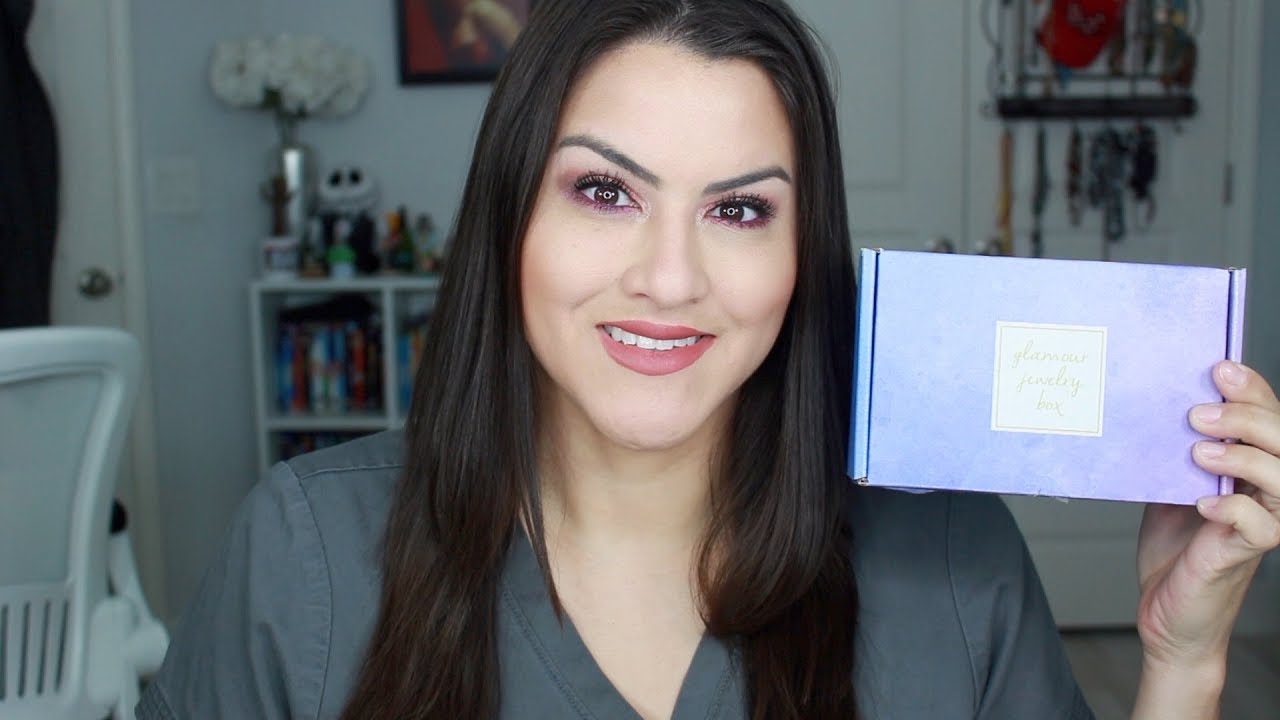 April 2019 Glamour Jewelry Box  Unboxing
