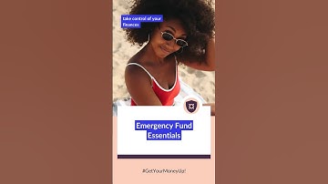 Build Your Safety Net: Emergency Fund Essentials in 30 Seconds! #money #financeliteracy #shorts