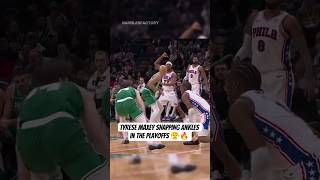 Tyrese Maxey SNAPPING Ankles in the Playoffs 😤🔥 #nba #highlights #shorts