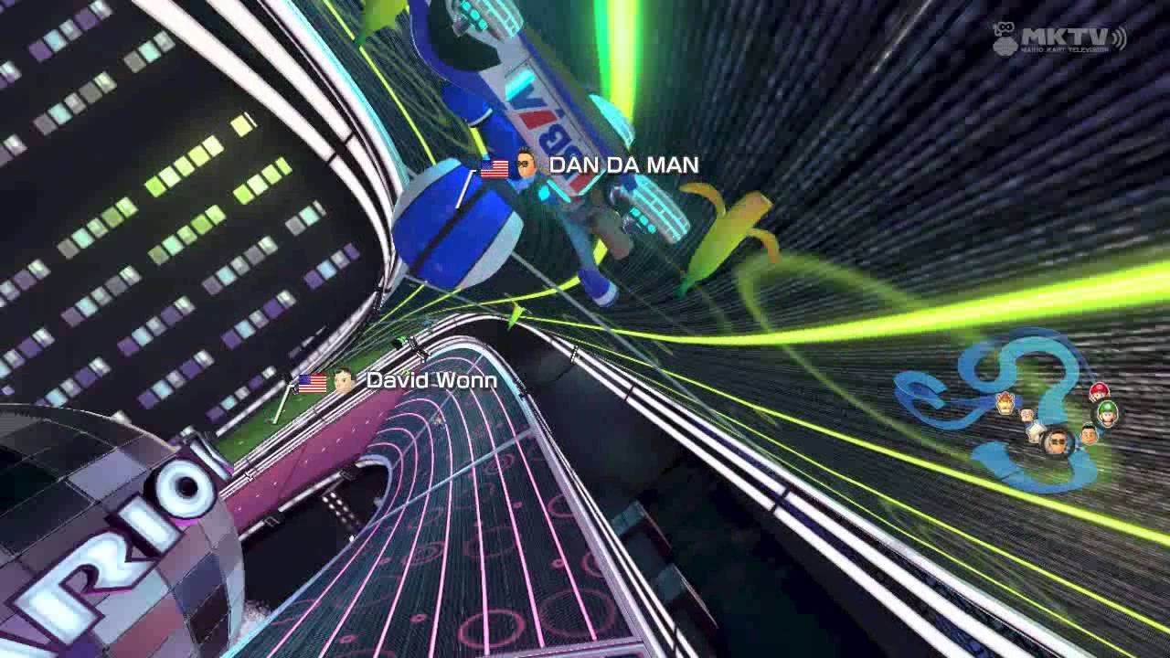 Wii U - Mario Kart 8 - Electrodrome