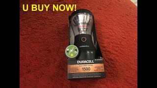 Costco Dual Power Camping Lantern 1500 Lumen How to Solar Charge Duracell 2622117 BUY NOW