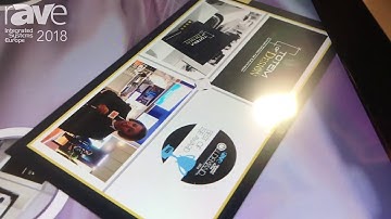 ISE 2018: Totem of Design Demos Its New Venice Interactive Touch Table