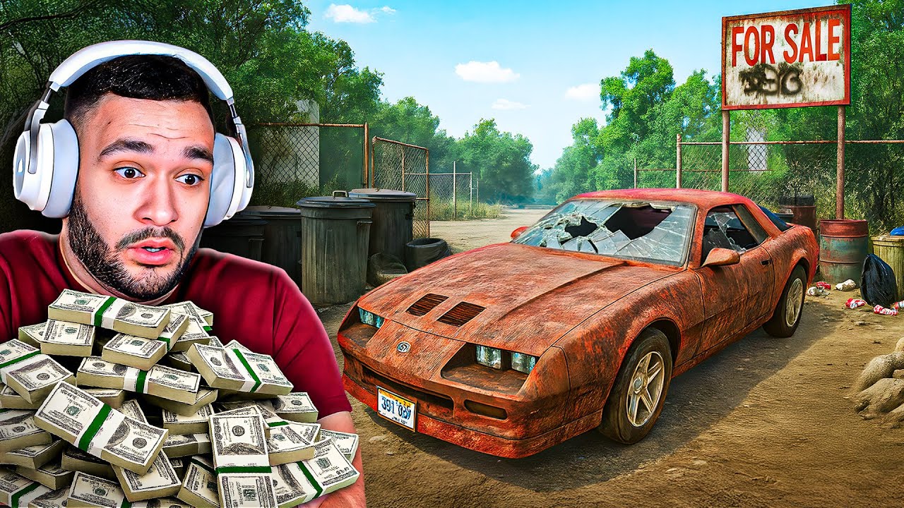 TRANSFORMEI esse CARRO em uma PILHA de DINHEIRO! Car Dealer Simulator