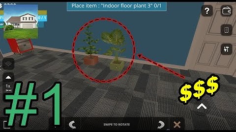 House Designer - Gameplay Walkthrough Part 1 - I work to collect $$ (Android, iOS)