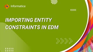 Import Unique and Referential Constraints of entity tables as Entity Constraints using EDM Client